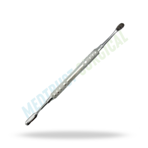 Lima de hueso de corte cruzado Miller Colburn 3X, instrumento quirúrgico ortopédico para modelado óseo - Product Image 3