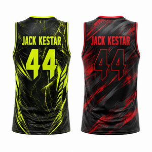 เสื้อบาสเก็ตบอลแบบกำหนดเองสำหรับทีมสโมสรโรงเรียนในทัวร์นาเมนต์ ระบายอากาศได้ดี ซับเหงื่อ ชุดยูนิฟอร์มแบบซับลิเมชั่น โรงงานรับผลิตแบบ OEM ODM - Product Image 2