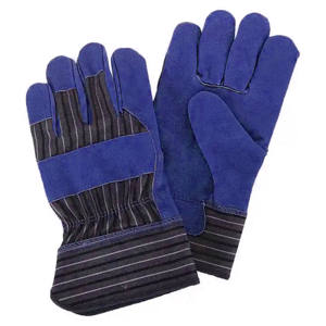 Gants de travail industriels canadiens en cuir de vachette pleine fleur, équipement de protection individuelle flexible pour la protection des mains - Product Image 2