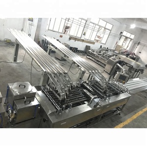 Sản xuất cao bốn làn xe maquina de galletas bánh sandwich Biscuit Cookie Máy maquina fabrica galletas nhà máy - Product Image 5