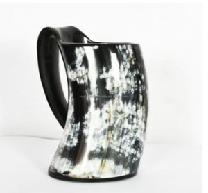 ชุดเครื่องครัวทำมือจากเขาควายธรรมชาติ ขนาด 500 มล. ทนทาน 5 ชิ้น ปรับแต่งได้ เป็นมิตรกับสิ่งแวดล้อม ยั่งยืน ผิวเงางามแบบโบราณ - Product Image 3