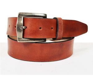 Cinturón de Cuero Genuino de Diseño de Tendencia 2026 para Hombre, Alta Calidad, Lujoso, Longitud Personalizada, Fabricante Directo, Hebilla de Aleación, Formal - Product Image 1