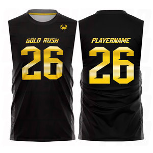 Compression 7v7 Custom Flag Football Jerseys Metallic Tackle Twill <b>Game</b> Custom Name Sublimated Compression Sets Fast Turnaround - Product Image 5