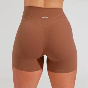 Shorts Deportivos Personalizados para Mujer, de Secado Rápido, Ecológicos, Transpirables, de Spandex/Poliéster, Estilo Ciclista, para Gimnasio, Running, Entrenamiento y Fitness - Product Image 2
