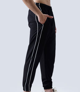 กางเกงขายาวผู้ชายสไตล์ใหม่สุดฮิต ใส่สบาย ผ้าแคนวาส น้ำหนักปานกลาง มีเชือกผูก - Product Image 3