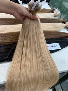 Extensiones de cabello de trama súper doble de alta calidad, precio de fábrica, máquina de extensiones de cabello humano crudo vietnamita - Product Image 3