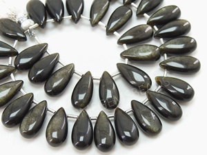 โครเมี่ยมไดออพไซด์ลูกปัดทรงหลวมทำด้วยมือสีน้ำตาล15X7MM อัญมณีหินขัดเรียบอุปกรณ์ขายส่ง - Product Image 6