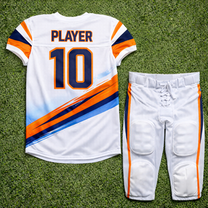 Wholesale Custom Football Uniforms American Football Jerseys Team Pants OEM Manufacturer Personalized Sportswear Sports Uniforms - Product Image 2