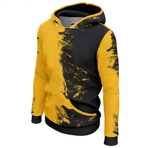 Sweat à capuche personnalisé en gros OEM, impression par sublimation, qualité supérieure pour femmes, impression intégrale, fermeture éclair, 100% coton - Product Image 1