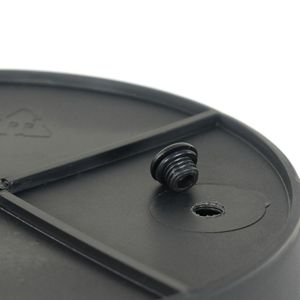 Vaso Decorativo Rotondo in Vimini Naturale da 10,2 Pollici con Sistema di Auto-Irrigazione per Fiori e Piante da Interno ed Esterno - Product Image 6