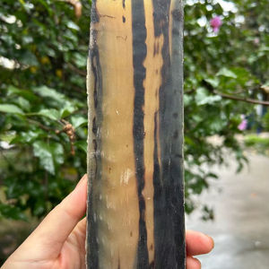 Écailles de corne de mouton naturelles véritables pour manche de couteau, écailles de corne de bélier, matériau brut pour la fabrication de manches de couteaux DIY, matière première pour manche de peigne. - Product Image 1