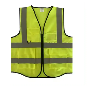 Chaleco de Seguridad de Alta Visibilidad NESTA SPORTS, Chaqueta Reflectante con Bolsillos para Construcción y Seguridad en el Trabajo - Product Image 1