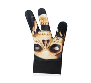 Guante de Billar de Dedo Completo con Diseño Alienígena Sublimado, para Mano Derecha, Unisex, para Snooker, para Todas las Estaciones - Product Image 4