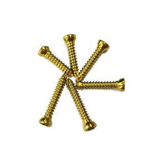 Implantes Ortopédicos Veterinarios, Tornillos Corticales de Titanio de 2.4mm, Instrumentos Quirúrgicos de Acero Autorroscantes, Equipo Manual Narham - Product Image 1