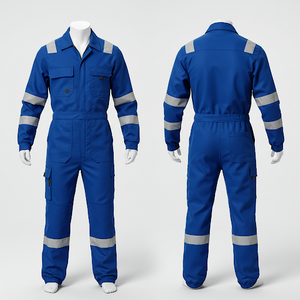 Combinaisons de travail confortables et antistatiques avec protection imperméable, combinaisons de travail pour ouvriers du bâtiment - Product Image 4