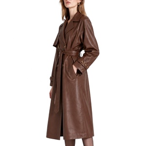 Nouvelle Arrivée 2026 – Manteau Trench Long Femme Style Européen et Américain, Tendance, Simple et Polyvalent avec Ceinture - Product Image 3