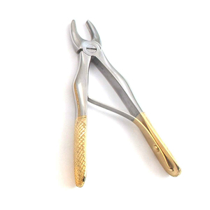 Nouvel Arrivage : Forceps d'Extraction Dentaire Manuel Plaqué Or, Porte-Aiguille pour Enfants, Instruments Médicaux Chirurgicaux - Product Image 4