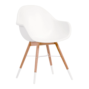 Modern <b>Outdoor</b> Teak Garden Set 4 Seater Solid Wood <b>Round</b> <b>Table</b> Weather Resistant Midcentury Design - Product Image 4