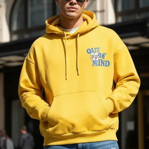 Sudaderas con capucha 100% algodón, forro polar de poliéster disponible en GSM deseados, impresión digital de otoño, unisex, estilo hip hop, forro polar, secado rápido - Product Image 1