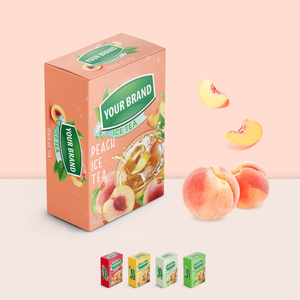 Mejor Precio, Té Helado en Polvo Sin Azúcar, Té de Frutas en Bolsas al Vacío, Empaque en Barra 4 en 1, Té de Plátano y Matcha, Polvo de Plátano - Product Image 2