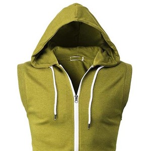 Sudadera con capucha de algodón para hombre con cremallera, forro polar suave, logotipo personalizado, fabricante OEM ODM, venta al por mayor de fábrica, ajuste regular, con bolsillo - Product Image 5
