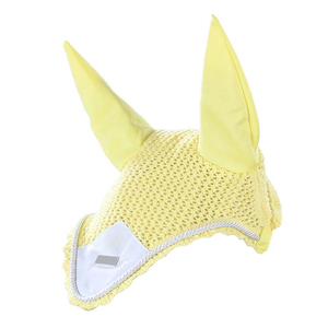 Wholesale Elegant Lightweight Breathable <b>Fly</b> Veil Washable for Equestrian Brands Ear Bonnet Crochet Horse Ear Bonnet - Product Image 1
