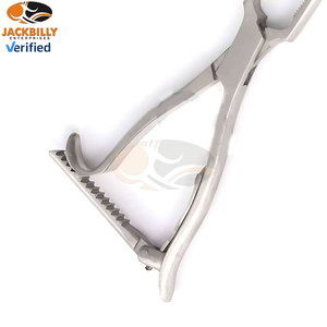 JACKBILLY Pince à os manuelle à cliquet 4 pouces Instrument chirurgical pour procédures orthopédiques en acier inoxydable durable MOL - Product Image 3