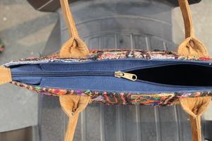 Sac Banjara avec chaîne de monnaie antique sac à bandoulière vintage indien brodé à la main - Product Image 6