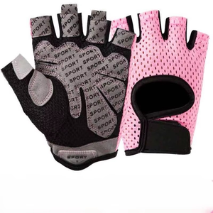 Gants d'exercice légers et respirants en vinyle demi-doigts Geo Brothers Company pour la musculation (0,2 kg) - Vente en gros - Product Image 6