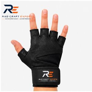 Gants de sport confortables pour la musculation, aident à prévenir les callosités, améliorent la force de préhension et offrent un soutien pour chaque entraînement de musculation, demi-doigts. - Product Image 2