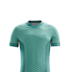 Dernier design personnalisé, uniforme de football respirant sublimé, tenue d'équipe personnalisée, ensemble maillot et short de football unisexe - Product Image 4