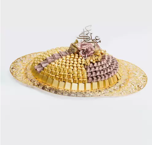 Plateau de rangement multifonctionnel en laiton pour chocolats, style classique, idéal pour offrir - Product Image 5