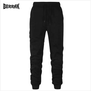 Pantalones deportivos informales para hombre, ropa deportiva, pantalones de chándal ajustados, de chándal, para gimnasio, color negro - Product Image 4