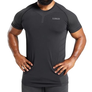 Wholesale Active Wear <b>T</b>-<b>shirt</b> For <b>Men</b> Custom Sportswear Tights Training <b>T</b> <b>Shirt</b> Gym Wear <b>T</b> <b>Shirt</b> For <b>Men</b> <b>Summer</b> Wear - Product Image 1