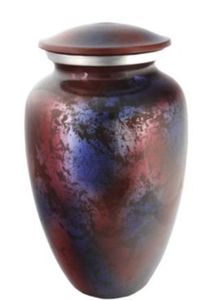 Urna Funeraria Artesanal Art Deco Hecha a Mano, Acabado en Piedra de Aluminio, Impresión Personalizada, Fabricante Indio, Alta Calidad, 4-5L - Product Image 2