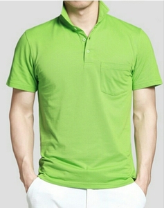 Chemise décontractée pour homme personnalisée, anti-boulochage, écologique, 100 % coton, manches courtes, grande taille, coupe classique, séchage rapide, devant uni - Product Image 3