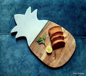 Rectangle Marble and Wooden Cutting Board with Handle Wholesale Kitchen Accessories Supplier - Product Image 1