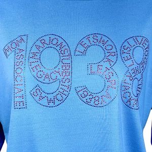 Sweat-shirt bleu à col rond, pull décontracté à manches longues pour femmes, à porter tous les jours, streetwear, style de vie sportif, vêtements confortables - Product Image 6