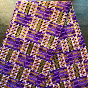 ผ้าพิมพ์ลายแอฟริกันยอดนิยมสำหรับทำชุดเดรส ผ้าพันคอ ผ้าคลุมไหล่ จากบริษัท Hitjem Export Pvt Ltd Island Exporter - Product Image 2