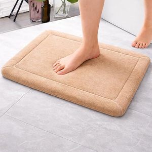 Tapis de salle de bain personnalisé en mousse à mémoire de forme, absorbant l'eau, antidérapant, doux et épais, pour la douche et les toilettes - Product Image 1