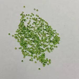 อัญมณีหลวมกึ่งมีค่าทรงกลมตัดเป็นวงแหวนโครเมี่ยมธรรมชาติสำหรับการทำอัญมณีอุปกรณ์ทำ2025ผลิตภัณฑ์ทำอัญมณีแฮนด์เมด1มม. - Product Image 3