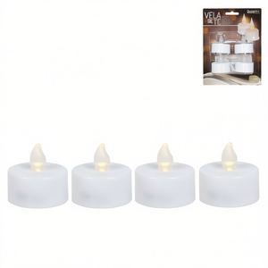 Lumières LED pour théière X4, bougies sans flamme en plastique de 4 cm - Product Image 2