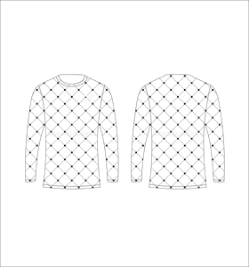 Men <b>White</b> Black Camouflage Long Sleeve T Shirt Argyle Diamond Dot Grid Pattern Crewneck <b>Tee</b> Casual Streetwear Tops Gym Training - Product Image 1