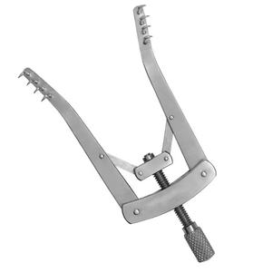 Alm Eye Retractor 4x4 Prongs 7cm et 10cm Acier inoxydable de haute qualité Instruments ophtalmiques réglables Spéculum Retractor - Product Image 6