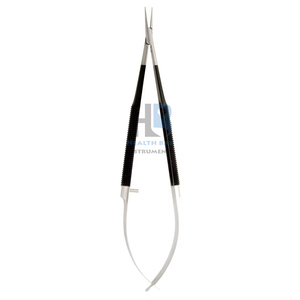 Porte-aiguilles micro, ciseaux chirurgicaux 18 cm en acier inoxydable, instrument chirurgical dentaire manuel, kit d'instruments de précision à verrouillage - Product Image 5