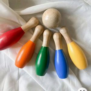 ของเล่นพัฒนาการเด็กทำจากไม้ขายดี – ของเล่นเสริมพัฒนาการแบบมอนเตสซอรี่ ปลอดภัย ไร้สารพิษ สำหรับเด็กชายและเด็กหญิงอายุ 0-3 ปี - Product Image 1
