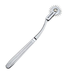 Rotating Spur Stainless Steel Handle Wartenberg Pinwheel Chrome-plated Pinwheel With Precision-machined - Product Image 1