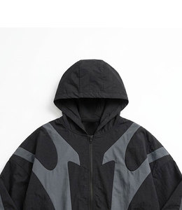 Custom Lightweight Windbreaker <b>Jacket</b> Waterproof Windproof Hooded Outdoor Running <b>Jacket</b> Men's Nylon <b>Zip</b> <b>Up</b> <b>Jacket</b> OEM ODM Whole - Product Image 3