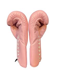 Gants de boxe de haute qualité, faits à la main, personnalisés, sans boxe il n'y a pas de vie, en cuir de vache véritable avec impression de logo, gants de boxe MMA - Product Image 3