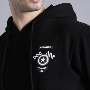 Sudadera con Capucha Personalizada de Alta Moda para Hombre, Deportiva, Bordada, para Invierno, con Estampado, Transpirable, de Forro Polar Ecológico Premium - Product Image 4